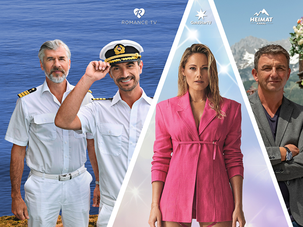 Neues Senderpaket bei HD+: FERNSEHEN MIT HERZ vereint Romance TV, Heimatkanal und GoldStar TV